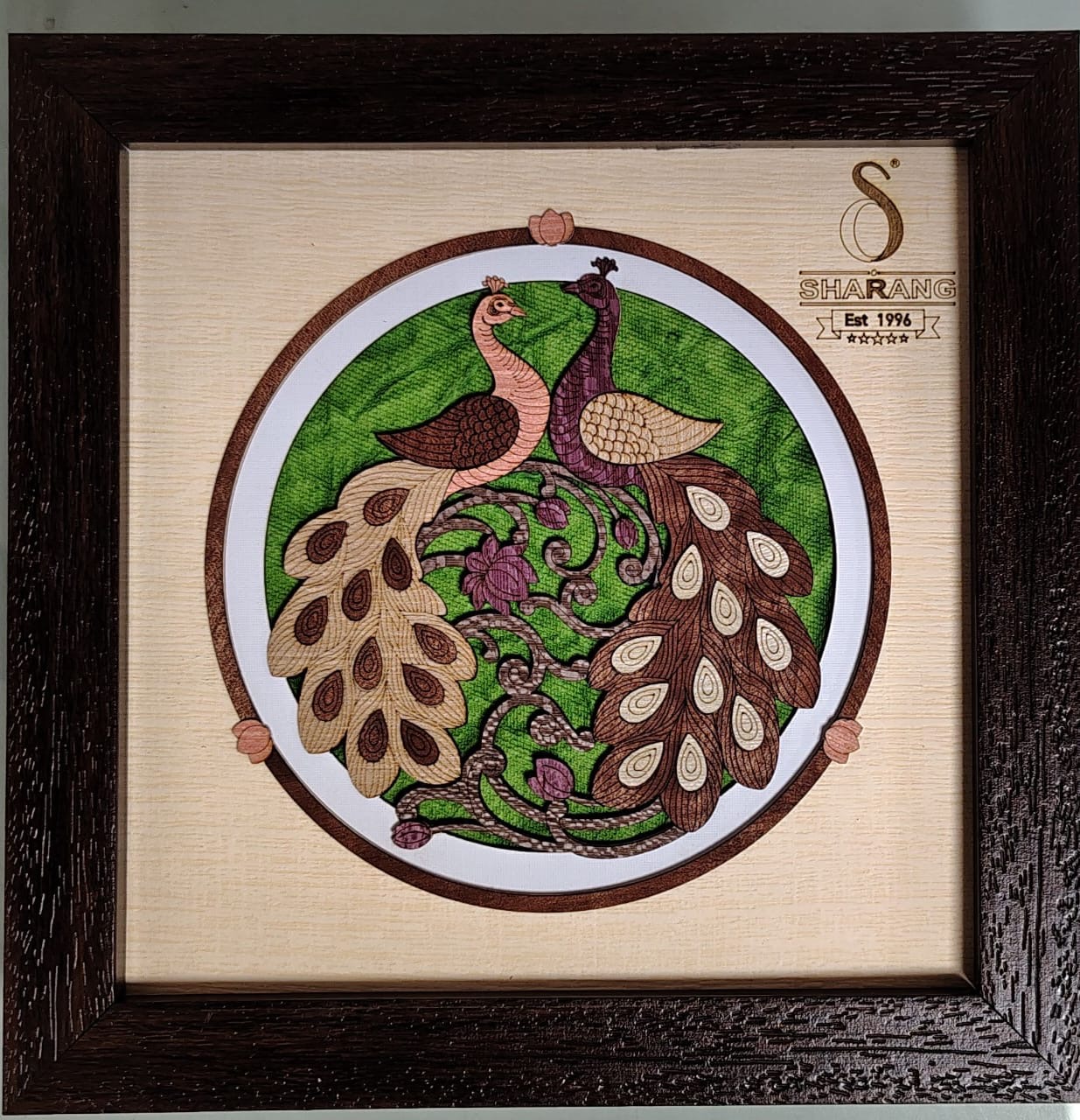 Peacock Photo Frame