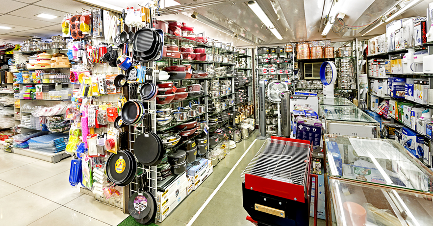 Kitchen appliances at The Maharashtra Store